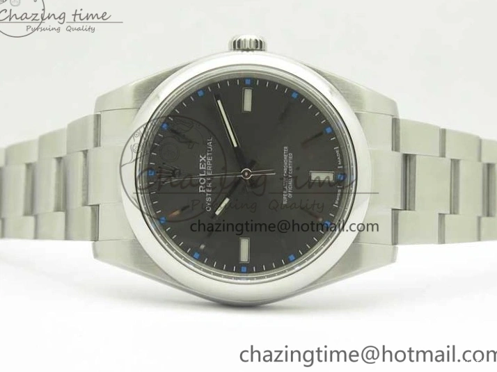 MiroTime 0507 Oyster Perpetual 39mm 114300 ARF 1:1 Best Edition 904L SS Case and Bracelet Gray Rhodium Dial SH Resilient 3394